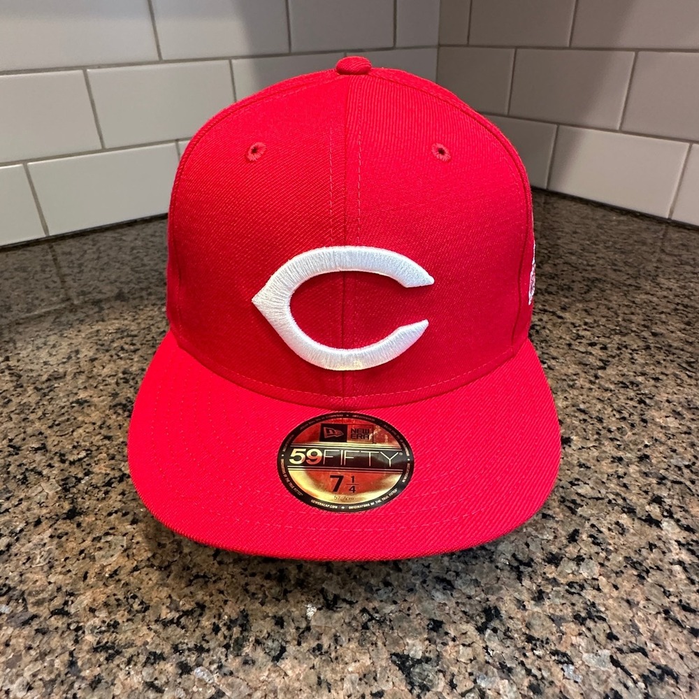 Cincinnati Reds Hat New Era 59FIFTY  7 1/4 Red 1990 World Series New